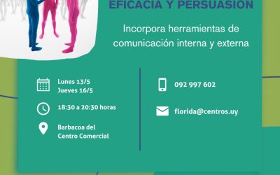 Taller: Comunicar con eficacia y persuasión.