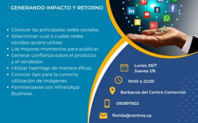 Taller: Marketing digital generando impacto y retorno.